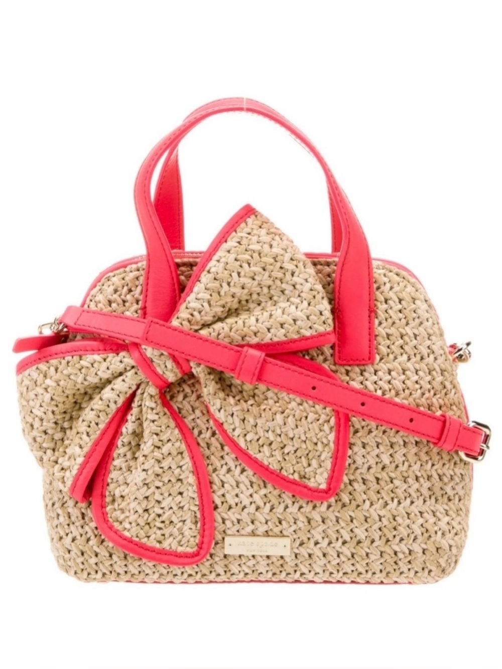 Kate Spade Belle Place Maise Straw Bag